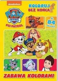 Psi Patrol Koloruj bez końca Część 3 Zabawa kolorami
