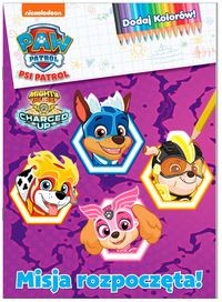 Psi Patrol Dodaj kolorów! Barwne przygody piesków