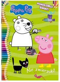 Peppa Pig Pokoloruj świat Część 4 Ale zwierzaki!