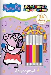Peppa Pig Numerkowe kolorowanki część 4 Zagrajmy!