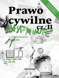 Last Minute Prawo cywilne cz.2