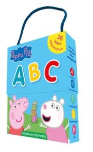 Peppa Pig. ABC Karty edukacyjne w pudełku z rączką