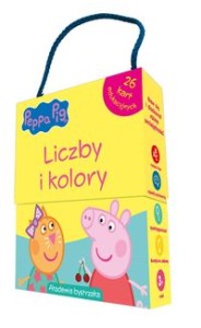 Peppa Pig. Liczby i kolory Karty edukacyjne w pudełku z rączką
