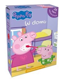 Peppa Pig. W domu. Karty edukacyjne w pudełku.