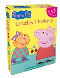 Peppa Pig. Liczby i kolory. Karty edukacyjne w pudełku