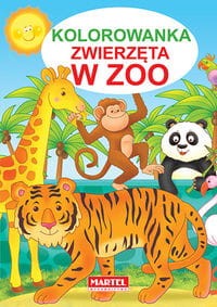 Kolorowanka. Zwierzęta w ZOO