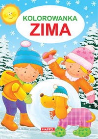 Kolorowanka. Zima