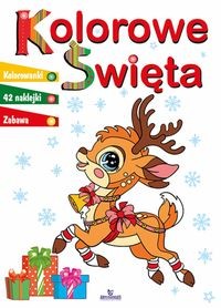 Kolorowe święta (42 naklejki).