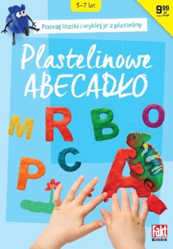 Plastelinowe abecadło (5-7 lat) + plastelina