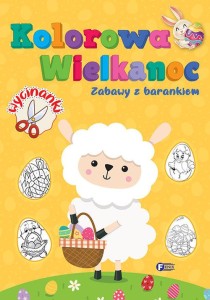 Kolorowa Wielkanoc. Zabawy z barankiem