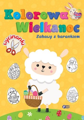 Kolorowa Wielkanoc. Zabawy z barankiem