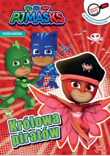 Pidżamersi. Odszukaj różnice. Królowa piratów (w środku naklejki)