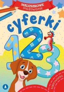 Maluszkowe malowanie. Cyferki
