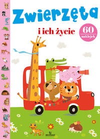 Zwierzęta i ich życie (60 naklejek)