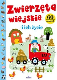 Zwierzęta wiejskie i ich życie (60 naklejek)