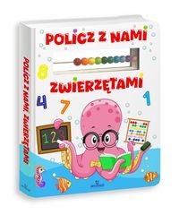 Policz z nami, zwierzętami. Książka z liczydłem