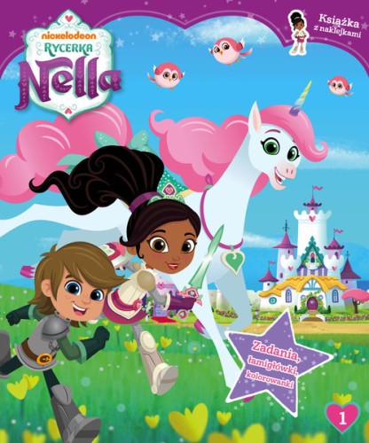 Rycerka Nella. Książka z naklejkami nr 1