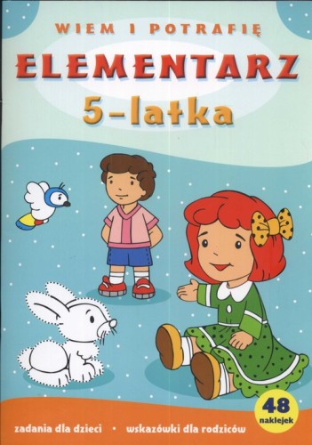 Wiem i potrafię. Elementarz 5-latka (48 naklejek)