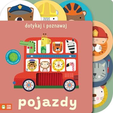 Pojazdy. Dotykaj i poznawaj (książka sensoryczna)