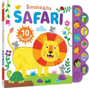 Sensoksiążka. Safari (książka sensoryczna)