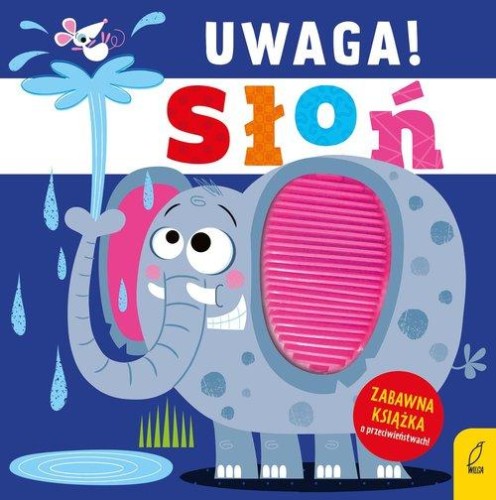 Uwaga! Słoń (książka sensoryczna)