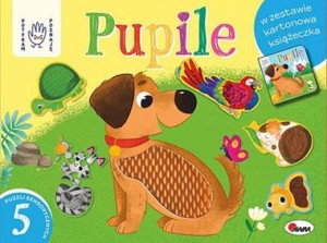 Pupile. Box z puzzlami sensorycznymi. Dotykam poznaję (książka sensoryczna)