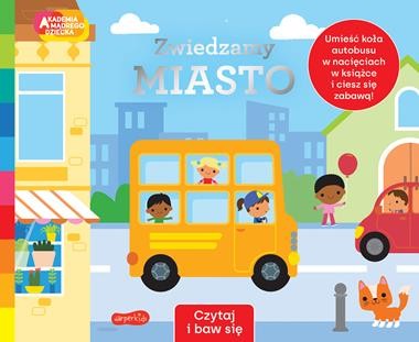 Akademia mądrego dziecka. Zwiedzamy miasto (książka sensoryczna)