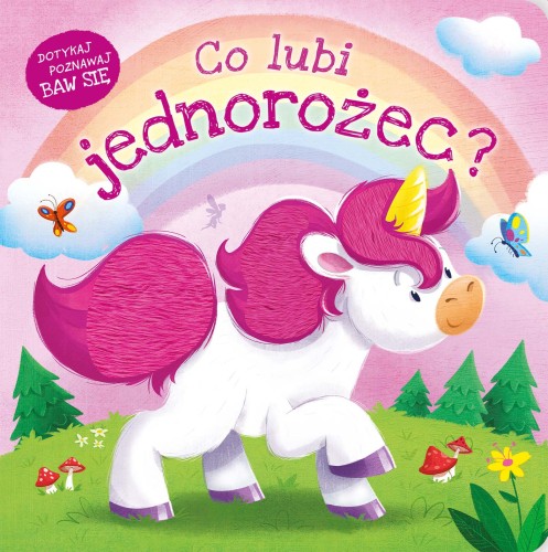 Co lubi jednorożec? (książka sensoryczna)