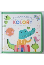 Kolory. Dotykam, czytam, poznaję  (książka sensoryczna)