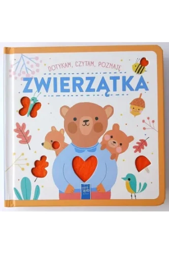 Małe zwierzątka. Dotykam czytam poznaję (książka sensoryczna)