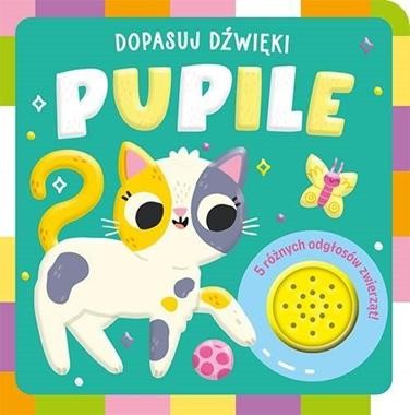Dopasuj dźwięki. Pupile (5 różnych odgłosów zwierząt)