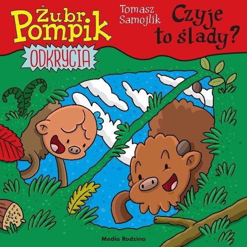 Żubr Pompik. Odkrycia (tom 15) Czyje to ślady?