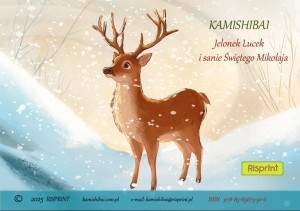 Jelonek Lucek i sanie Świętego Mikołaja. Książka kamishibai