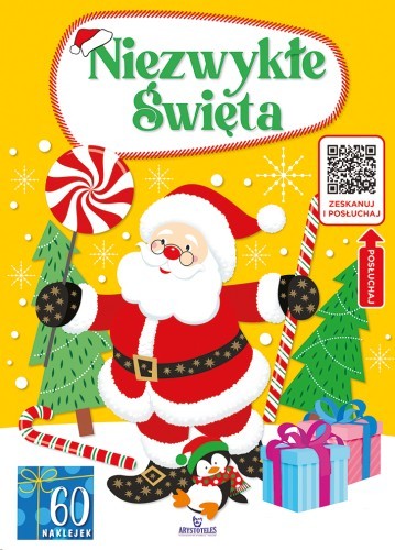 Niezwykłe Święta (kolorowanka + naklejki)