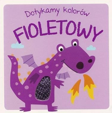 Dotykamy kolorów Fioletowy (książka sensoryczna)