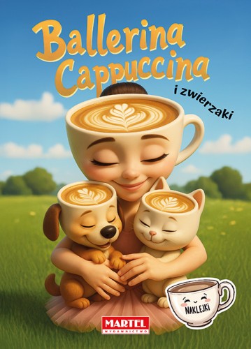 Kolorowanka z naklejkami. BR - Ballerina Cappuccina i zwierzaki