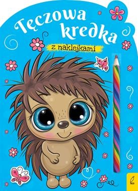 Jeż. Tęczowa kredka (z naklejkami)