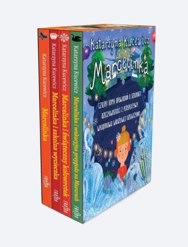 PAKIET Marcelinka. Opowieść dla bardzo wrażliwych dzieci i ich rodziców/ Marcelinka i świąteczny kołowrotek/ Marcelinka i wakacyjna przygoda na Mazurach/ Marcelinka i wycieczka szkolna