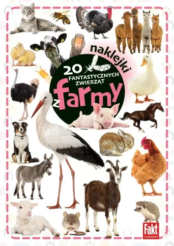 20 fantastycznych zwierząt z farmy (z naklejkami)