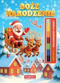 Boże Narodzenie z naklejkami. Modułowa kredka.