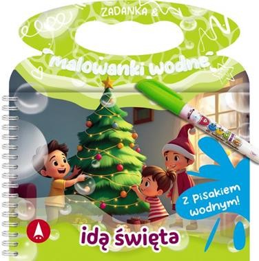 Idą święta. Zadanka i malowanki wodne