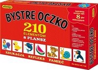 Gra - Bystre oczko (8 gier edukacyjnych)