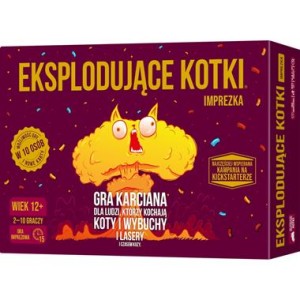 Gra Eksplodujące Kotki. Imprezka (cicha wersja)