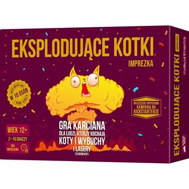 Gra Eksplodujące Kotki. Imprezka (cicha wersja)