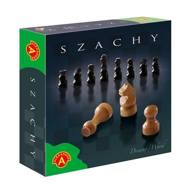 Szachy drewniane