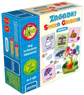 Gra Zagadki smoka obiboka (niebieskie)