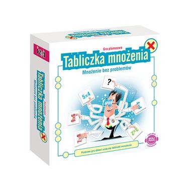 Gra planszowa. Tabliczka mnożenia. Mnożenie bez problemów