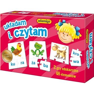 Układam i Czytam (puzzle - 48 elementów)