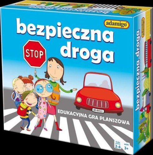 Bezpieczna droga. Edukacyjna gra planszowa