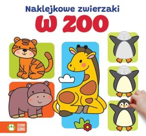 Naklejkowe zwierzaki. W zoo